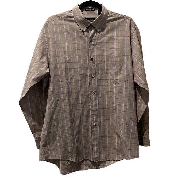 Wentworth Other - Wentworth Mens Plaid Long Sleeve Button Down Shirt L Western Rodeo Barn Chore